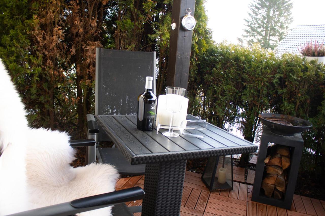 Bergkristall direkt am Bikepark und Skigebiet, 2 Schlafzimmer, Terrasse, abschließbarer Keller Winterberg Exterior foto